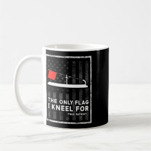 Eisfischen Tip Up Die einzige Flagge, für die ich Kaffeetasse
