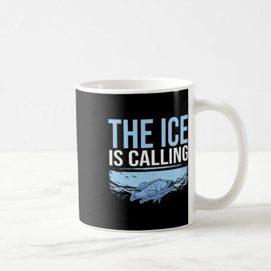 Eisfischer Sprichwort Eisfischer Tag Kaffeetasse (Rechts)