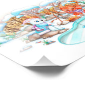 Eisfischerei Fotodruck (Ecke)