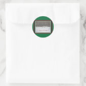Eisfischerei Jahreszeit Grüße Sticker (Tasche)