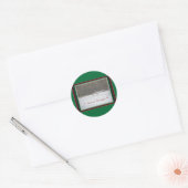 Eisfischerei Jahreszeit Grüße Sticker (Umschlag)