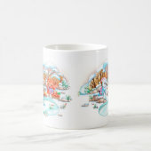 Eisfischerei Kaffeetasse (Mittel)