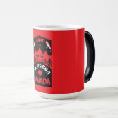 Eisfischerei Kanada Verwandlungstasse (VorderseiteRechts)