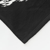 Eisfischerei-Spitzen-Flagge für Eisfischerei-Flagg Fleecedecke (Ecke)