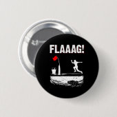 Eisfischerei-Spitzen-Flagge-Lauf für Eisfischerei- Button (Vorne & Hinten)