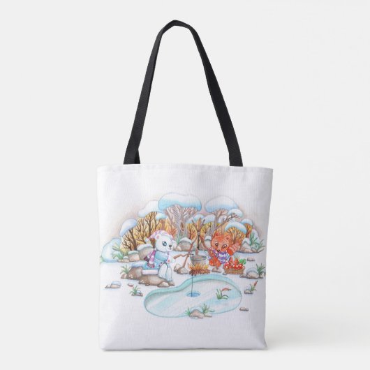 Eisfischerei Tasche (Rückseite)