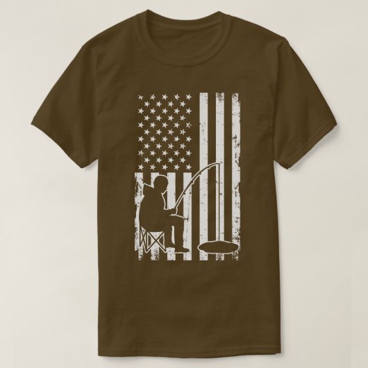 Eisfischerei USA T-Shirt (Design vorne)