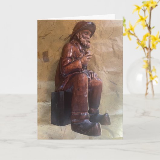 Eisfischkarte Karte (Gelbe Blume)