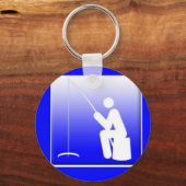 Eisfischlogos Schlüsselanhänger (Vorderseite)