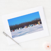 Eisfischsammlung Rechteckiger Aufkleber (Umschlag)