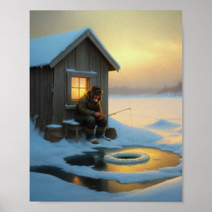Eisfischzeit poster