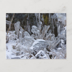 Eisformationen, Insel Unalaska Postkarte