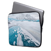 Eisgefrorenes Gletschereis, Island Laptopschutzhülle (Vorderseite Links)