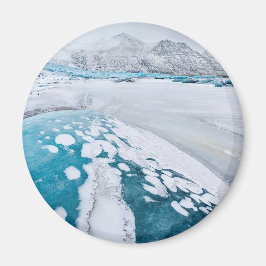 Eisgefrorenes Gletschereis, Island Magnet (Vorne)