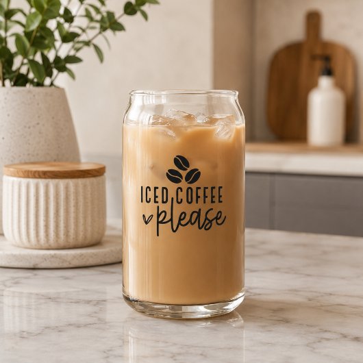 Eisgekühlter Kaffee bitte, Kaffee-Liebhaber Cold B Dosenglas
