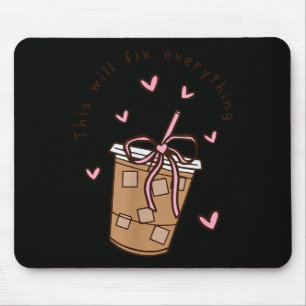 Eisgekühlter Kaffee Zitat Sagen Sarkastisch Nk Mäd Mousepad