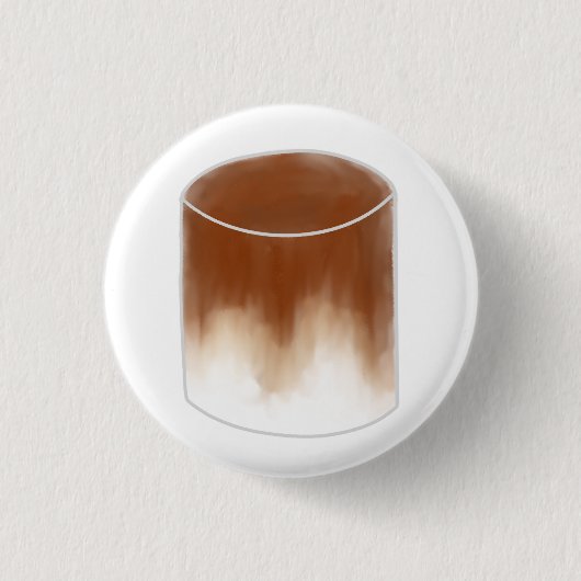 Eisgeschenk aus Dalgona Whipped Coffee Button (Vorderseite)