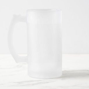 Eisglas-Tasse, 473 ml Mattglas Bierglas