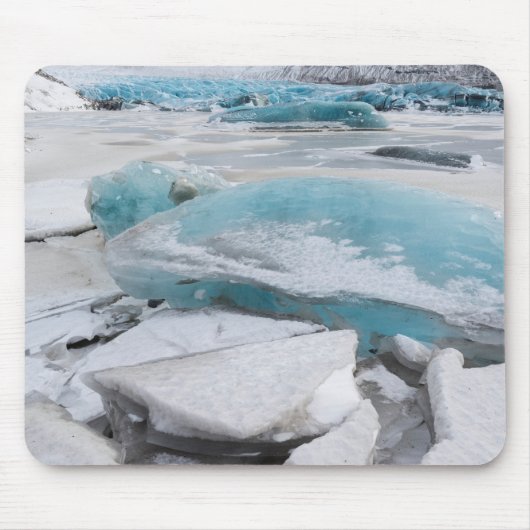 Eisglaziale Formationen im Winter Mousepad (Vorne)