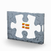 Eisgrenze Puzzle Stückkruste. Fotoblock (Rechts)