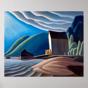 Eishaus, Lake Superior Lawren Harris Poster