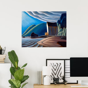 Eishaus, Lake Superior Lawren Harris Poster