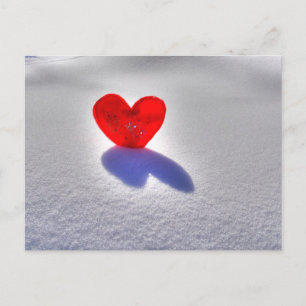 Eisherz Postkarte
