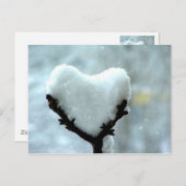 Eisherz Postkarte (Vorne/Hinten)