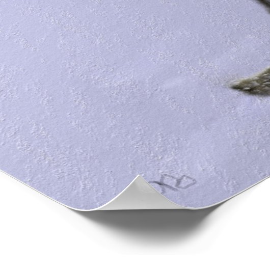 Eishockey Art spielen Poster (Ecke)