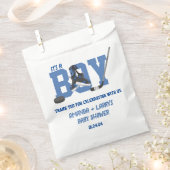 Eishockey-Baby-Dusche Geschenktütchen (Ausgeschnitten)
