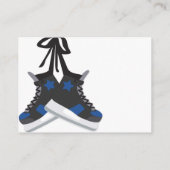 Eishockey-Baby-Duschkabine Windelwanne Begleitkarte (Rückseite)