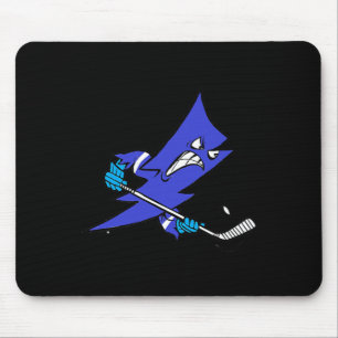 Eishockey Blitzschlag Schneller Schlagschuss  Mousepad