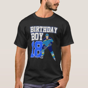 Eishockey Boy 18. Geburtstag Sport Player Coach G T-Shirt