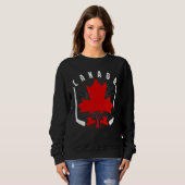 Eishockey Canadian Pride Maple Leaf Country Canad Sweatshirt (Vorne ganz)