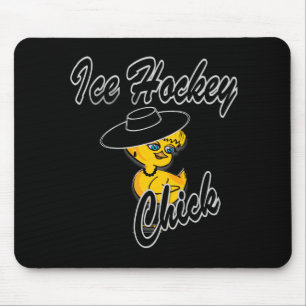 Eishockey Chick #4 Mousepad