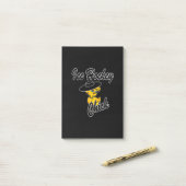 Eishockey Chick #4 Post-it Klebezettel (Auf Schreibtisch)