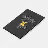 Eishockey Chick #4 Post-it Klebezettel (angewinkelt)