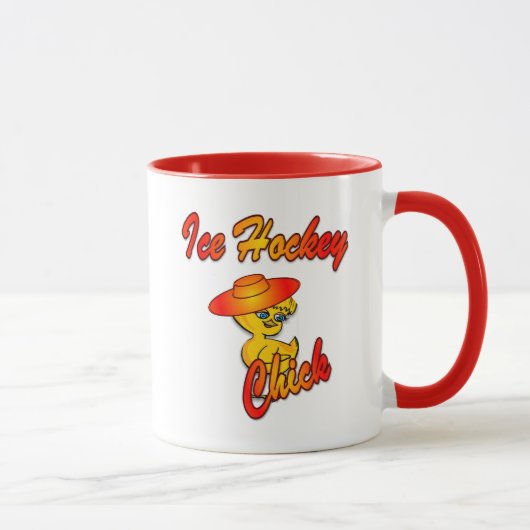 Eishockey-Chick #5 Tasse (Rechts)