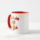 Eishockey-Chick #5 Tasse (Vorderseite Links)