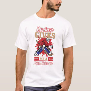Eishockey-Coach Eishockey-Spieler Eishockeyspieler T-Shirt