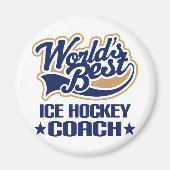 Eishockey-Coach-Geschenk Magnet (Vorne)