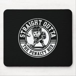 Eishockey direkt aus der Strafbank lustiger Spiele Mousepad