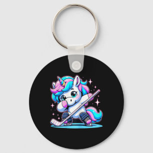 Eishockey Einhorn Kawaii Eishockey Schwester Mama  Schlüsselanhänger