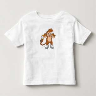Eishockey-Eishockey-Eishockeystick Kleinkind T-shirt