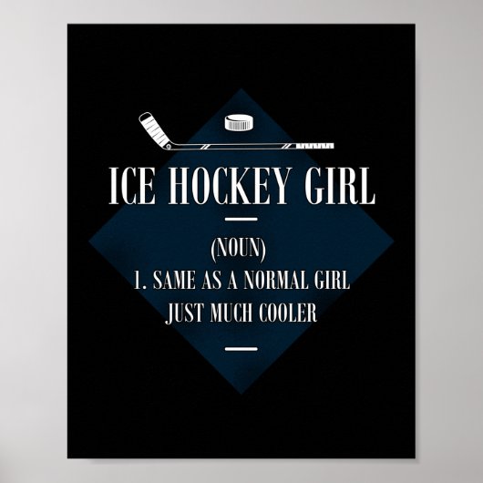 Eishockey Eishockey Girl Noun 1. Gleiche als Poster (Vorne)