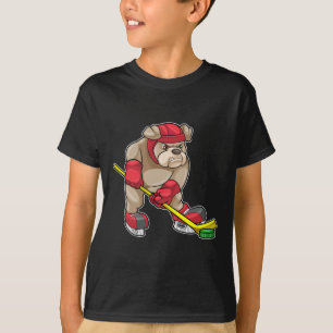 Eishockey-Eishockey-Stick-Sport T-Shirt