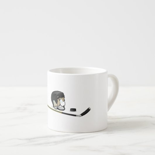 Eishockey Espressotasse (Vorderseite Rechts)