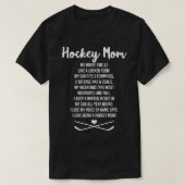 Eishockey Essential T Shirt (Design vorne)