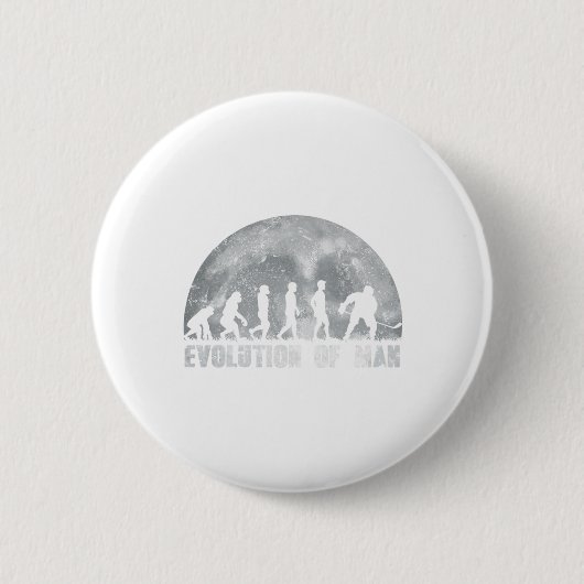 Eishockey-Evolution für Eishockeyspieler Button (Vorderseite)