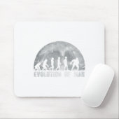 Eishockey-Evolution für Eishockeyspieler Mousepad (Mit Mouse)